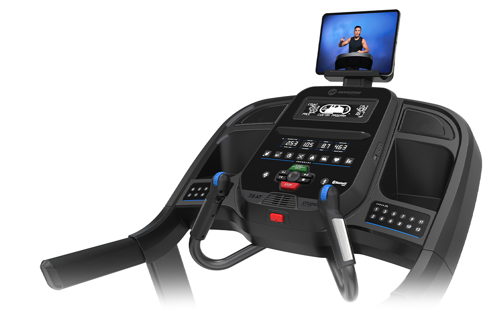 Studio 7.0 Treadmill Console with tablet